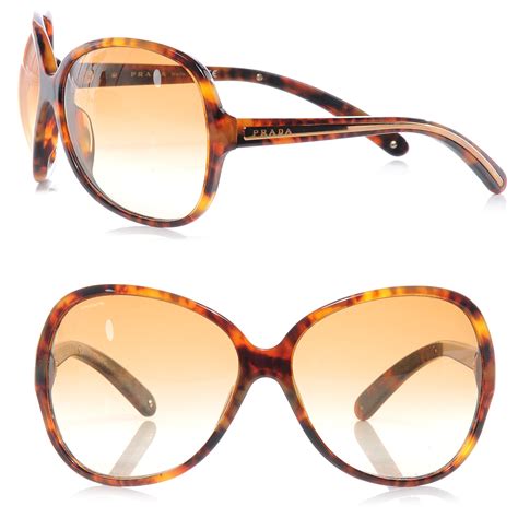 women's prada tortoise shell glasses blue brown lens|prada symbole sunglasses tortoise.